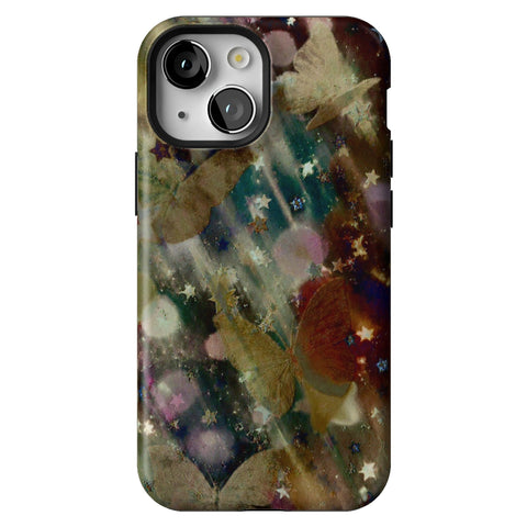 Y2K Whimsigoth Abstract Art Tough Phone Case for iPhone 13 Mini