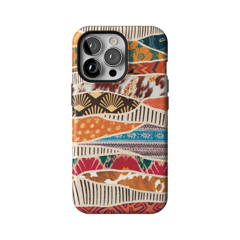 Abstract Southwestern Prints Tough Phone Case for iPhone 13 Pro