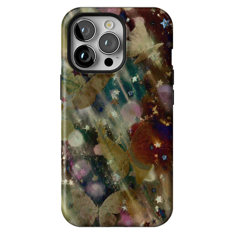 Y2K Whimsigoth Abstract Art Tough Phone Case for iPhone 13 Pro