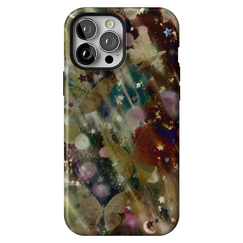 Y2K Whimsigoth Abstract Art Tough Phone Case for iPhone 13 Pro Max