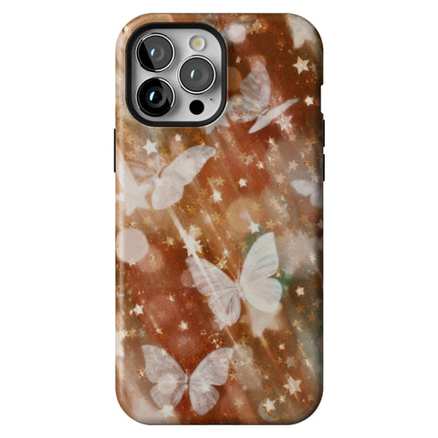 Terracotta Butterfly Tough Phone Case for iPhone 13 Pro Max
