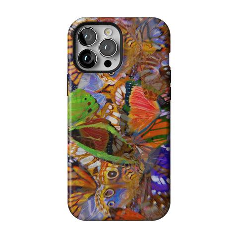 Trippy Butterfly Wings Tough Phone Case for iPhone 13 Pro Max