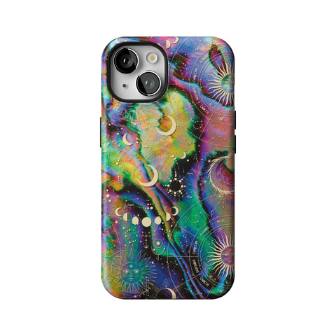 Celestial Zodiac Tough Phone Case for iPhone 14