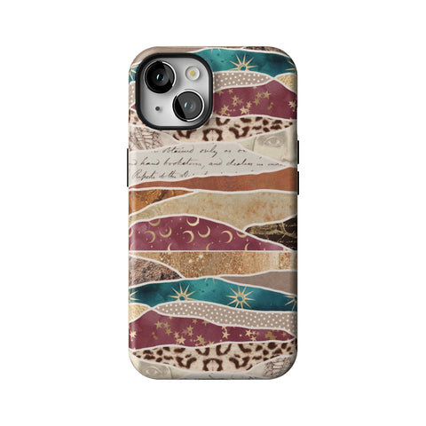 Boho Abstract Tough Phone Case for iPhone 14