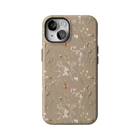 Boho Floral Tough Phone Case for iPhone 14