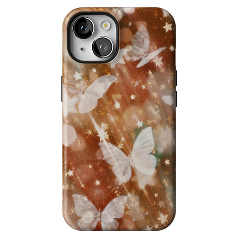 Terracotta Butterfly Tough Phone Case for iPhone 14