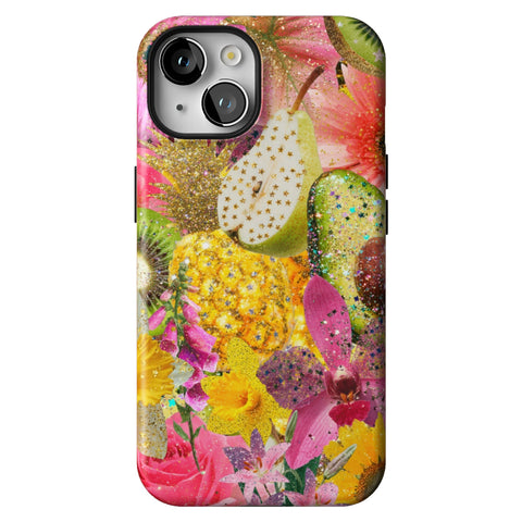 Tropical Fruit Floral Tough Phone Case for iPhone 14