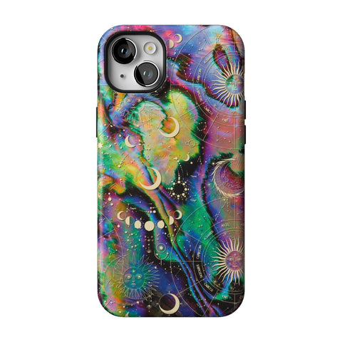 Celestial Zodiac Tough Phone Case for iPhone 14 Plus