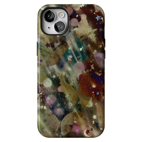 Y2K Whimsigoth Abstract Art Tough Phone Case for iPhone 14 Plus