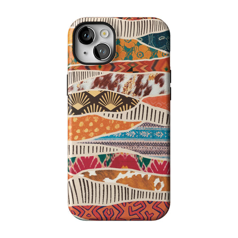 Abstract Southwestern Prints Tough Phone Case for iPhone 14 Plus