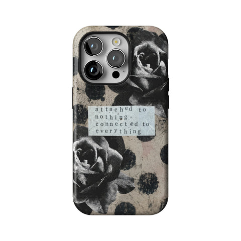 Attached To Nothing Tough Phone Case for iPhone 14 Pro