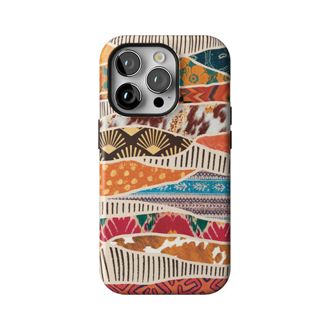 Abstract Southwestern Prints Tough Phone Case for iPhone 14 Pro