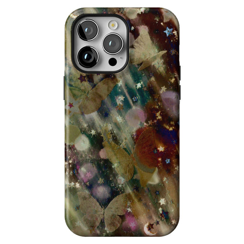 Y2K Whimsigoth Abstract Art Tough Phone Case for iPhone 14 Pro Max
