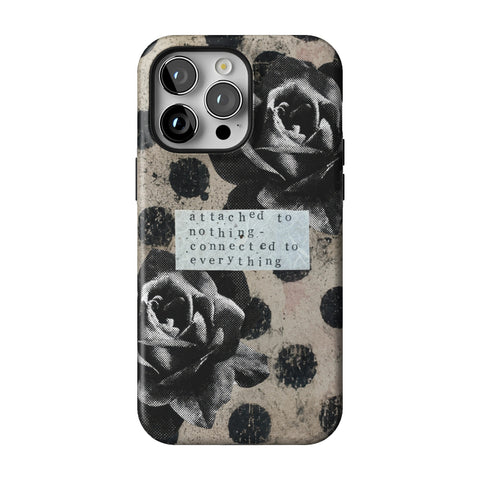 Attached To Nothing Tough Phone Case for iPhone 14 Pro Max