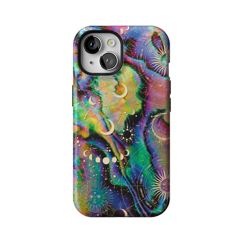 Celestial Zodiac Tough Phone Case for iPhone 15