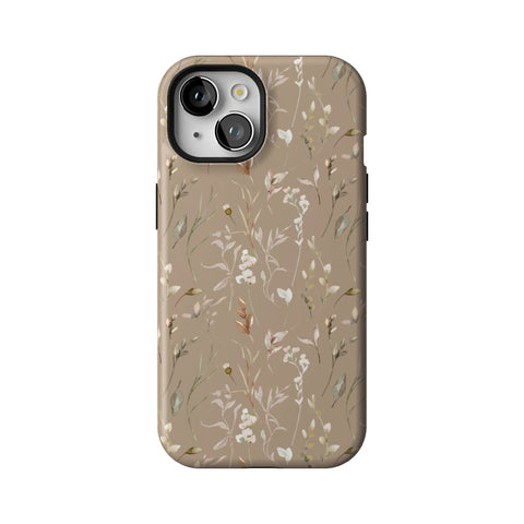 Boho Floral Tough Phone Case for iPhone 15
