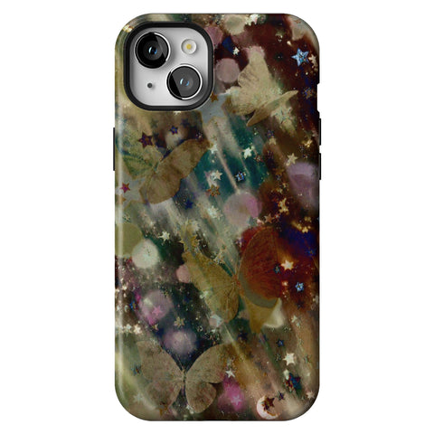 Y2K Whimsigoth Abstract Art Tough Phone Case for iPhone 15 Plus