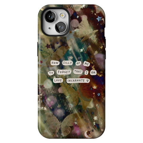 Love Incarnate Abstract Tough Phone Case for iPhone 15 Plus