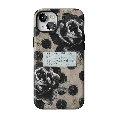 Attached To Nothing Tough Phone Case for iPhone 15 Plus