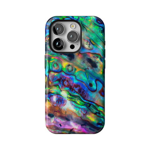 Abalone Shell Tough Phone Case for iPhone 15 Pro