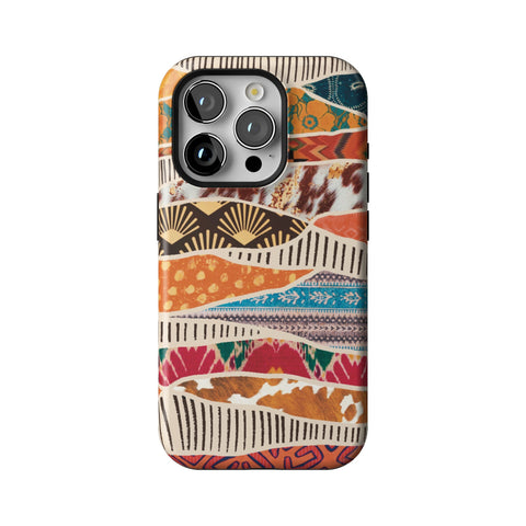 Abstract Southwestern Prints Tough Phone Case for iPhone 15 Pro