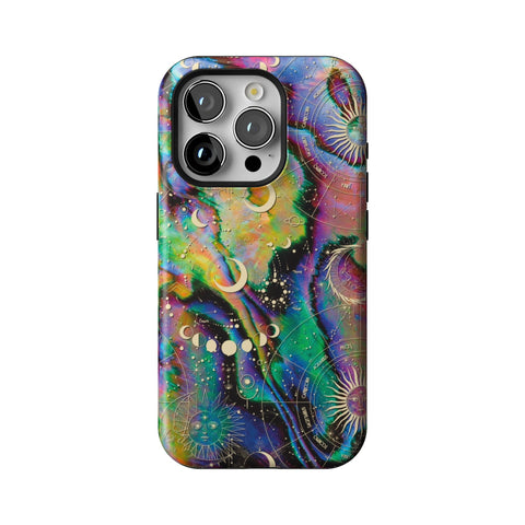 Celestial Zodiac Tough Phone Case for iPhone 15 Pro