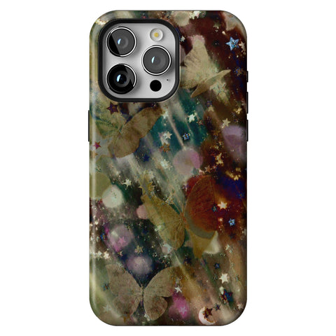 Y2K Whimsigoth Abstract Art Tough Phone Case for iPhone 15 Pro Max