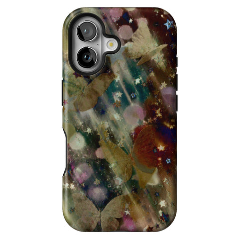 Y2K Whimsigoth Abstract Art Tough Phone Case for iPhone 16