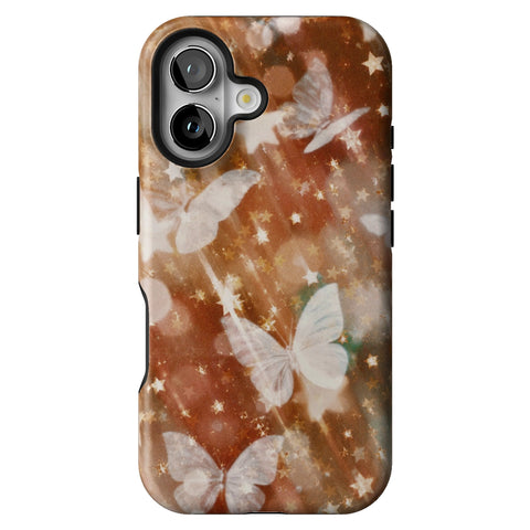 Terracotta Butterfly Tough Phone Case for iPhone 16