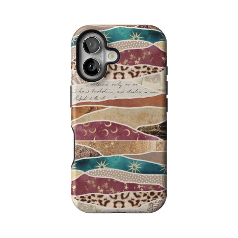 Boho Abstract Tough Phone Case for iPhone 16