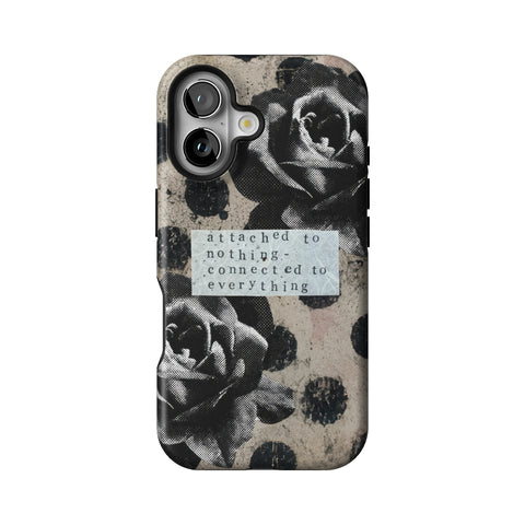 Attached To Nothing Tough Phone Case for iPhone 16