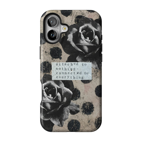Attached To Nothing Tough Phone Case for iPhone 16 Plus