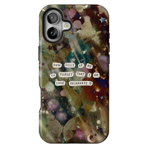 Love Incarnate Abstract Tough Phone Case for iPhone 16 Plus