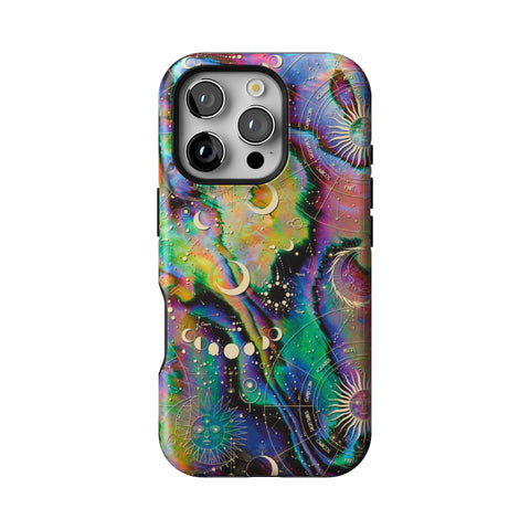 Celestial Zodiac Tough Phone Case for iPhone 16 Pro