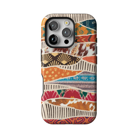 Abstract Southwestern Prints Tough Phone Case for iPhone 16 Pro