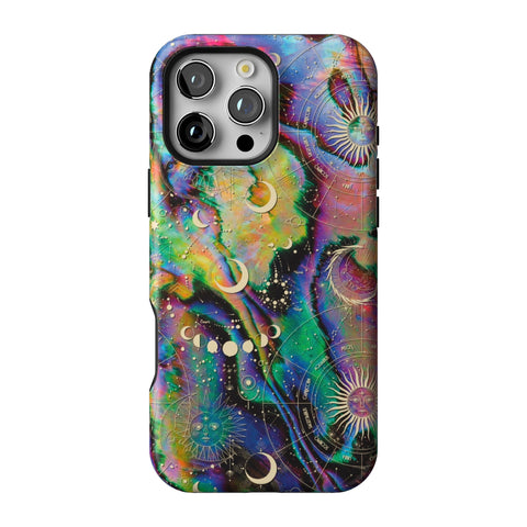 Celestial Zodiac Tough Phone Case for iPhone 16 Pro Max