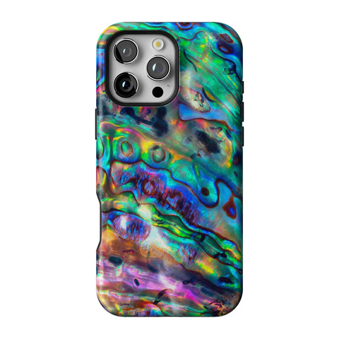 Abalone Shell Tough Phone Case for iPhone 16 Pro Max