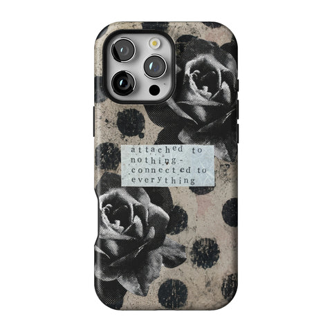 Attached To Nothing Tough Phone Case for iPhone 16 Pro Max