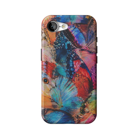 Colorful Butterfly Moth Wings Tough Phone Case for iPhone 16e