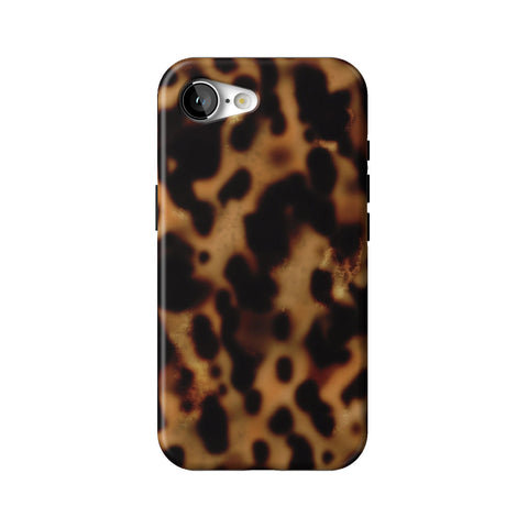 Grunge Tortoise Shell Print Tough Phone Case for iPhone 16e