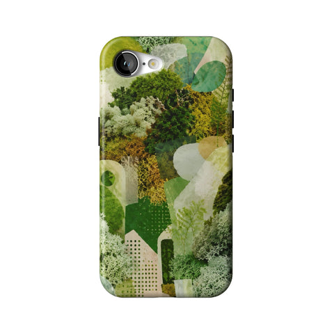 Moss Collage Tough Phone Case for iPhone 16e