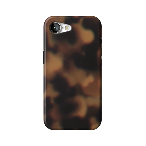 Classic Tortoise Shell Print Tough Phone Case for iPhone 16e