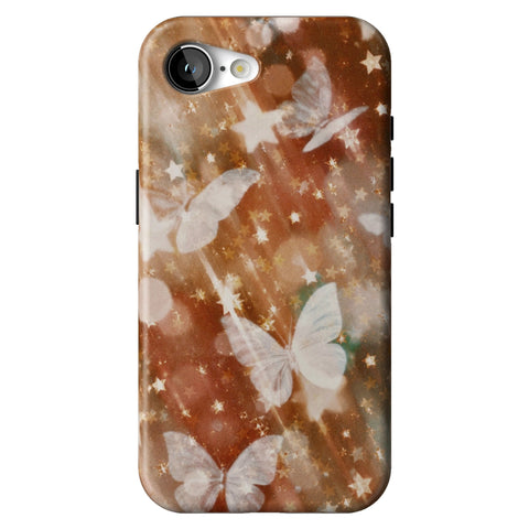 Terracotta Butterfly Tough Phone Case for iPhone 16e