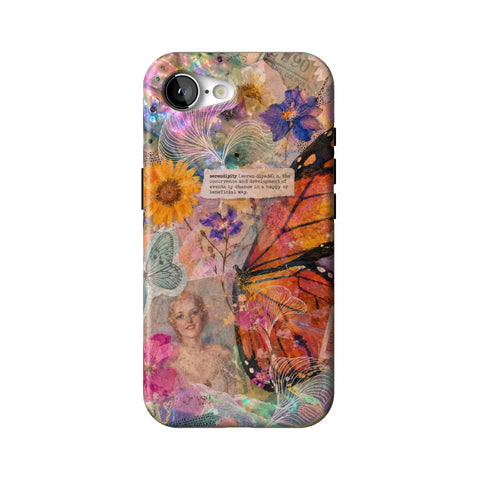 Monarch Collage Tough Phone Case for iPhone 16e