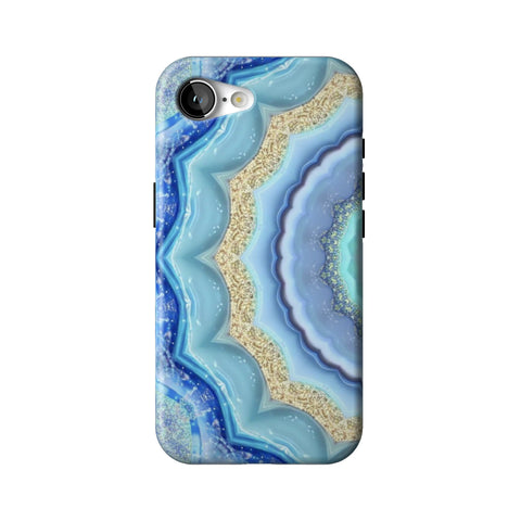 Blue Boho Tie Dye Tough Phone Case for iPhone 16e