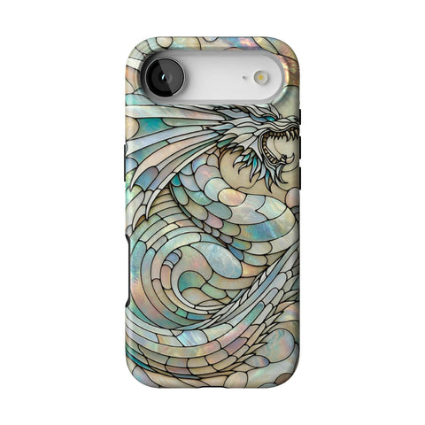 Year of the Dragon Stained Glass Illusion Tough Phone Case for iPhone 17 Air