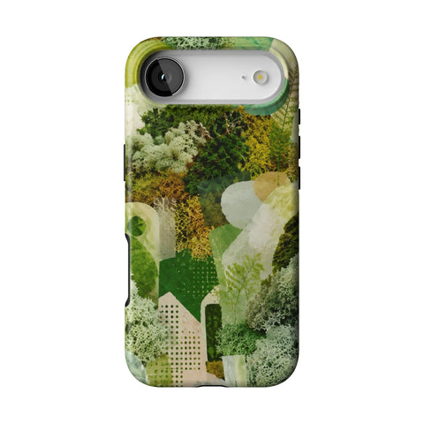 Moss Collage Tough Phone Case for iPhone 17 Air