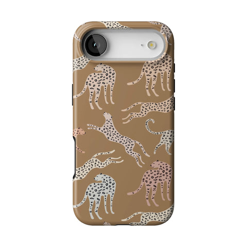 Trendy Cheetah Print Tough Phone Case for iPhone 17 Air