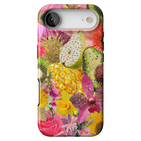 Tropical Fruit Floral Tough Phone Case for iPhone 17 Air