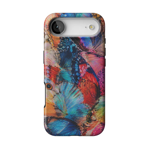 Colorful Butterfly Moth Wings Tough Phone Case for iPhone 17 Air